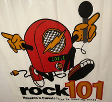 ROCK 101 Houston's Classic KLOL FM Radio 80s Houston Texas Running Vintage Ad picture