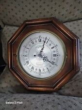 Antique P.F. Bollenbach Co Jeweled 8 day Clock For Parts Or Repair Octagon Case picture