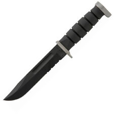 Ka-Bar Extreme Utility Black Smooth D2 Steel Fixed Blade Knife 1281 picture