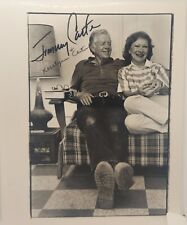 Jimmy Carter & Rosalynn Carter Signed Habitat For Humanity Vintage 8x10 Photo  picture