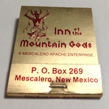 Vintage Matches Inn of the Mountain Gods Mescalero NM Unstruck Matchbook picture