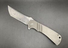 Melvin Lozada Knives Custom EVO-R Stonewashed Titanium Timascus Clip picture