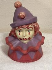 Artmark 1990 Ceramic Musical Clown Plays Send In The Clowns picture