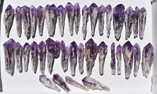 WHOLESALE Laser Amethyst Crystals from Bahia, Brazil 37 pcs 1 kg  # 5371 picture