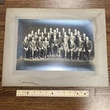 1911 Antique Large Cabinet Card: Waterbury CT Young Men Organization Connecticut picture