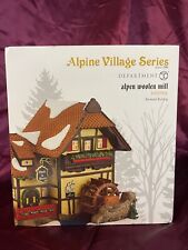 Dept 56 Alpine Village ALPEN WOOLEN MILL 4050904 picture