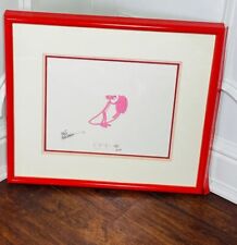 Pink Panther Cel Signed by Friz Freleng Rare picture