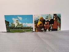 Vintage Unused Disney World  Magic Kingdom Postcards picture