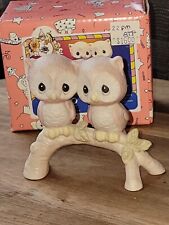 1993 Precious Moments Owl Always Be Your Friend Figurine #BC932 Boxed Owl on Bra picture