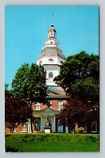 Colonial State House, Capitol, Legislature, Annapolis Maryland Vintage Postcard picture