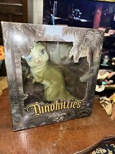 Mab Graves Dinokitty Rex Green 3D-Retro Signed In Gold Art Toy Original Box Rare picture