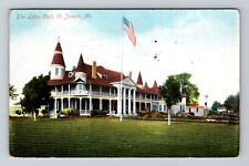 St Joseph MO-Missouri, The Lotus Club, Antique, c1910 Vintage Souvenir Postcard picture
