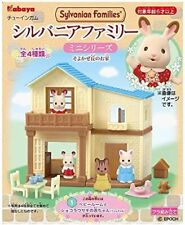 (candy toy goods only) Sylvanian Family Mini Soyokaze Hill House [all 4 sets] picture