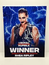 Rhea Ripley Royal Rumble Winner Signed Autographed Photo Authentic 8x10 COA picture