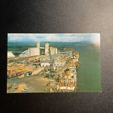 Postcard PORT OF LONGVIEW Columbia River Ships Freight Port Dock Washington B40 picture