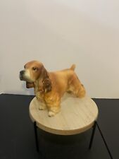 Vintage Dog Cocker Spaniel Porcelain Ceramic Figurine picture
