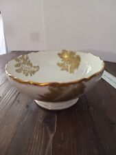 TRESSEMANES & VOGT T&V Limoges Depose French Porcelain Serving Fruit Bowl picture