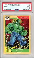 1991 Marvel Universe #53 Hulk PSA 9 picture