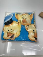 New Vintage NOS Walt Disney Classic Collection 3 Little Pigs XL T-shirt 1994 picture