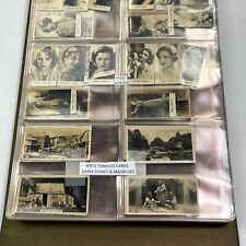 W.D. & H. O. Wills cigarette cards New Zealand Early Scenes Maori Life lot 400 picture