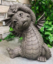 Whimsical Garden Dragon Morning Yoga Stretch Statue Zen Dragons Decor Figurine picture
