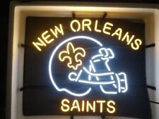 New Orleans Saints Helmet Neon Sign 24