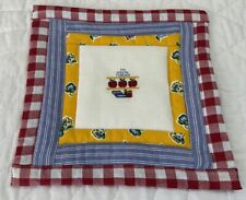 Hand Made Patchwork Quilt Table Topper Or Wall Hanging, Needlepoint, My Teacher picture