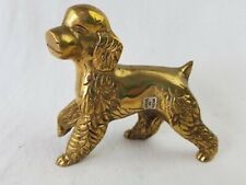 Brass Terrier figural Dog Made in India rare solid piece figure picture