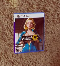 COVER ART ONLY Fallout 76 PS5 NO GAME NO CASE picture