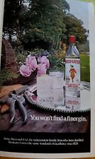 VINTAGE BEEFEATER GIN ADVERTISEMENT FROM 1978 picture