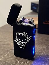Hello Kitty Lighter Electric Rechargeable Plasma Metal Frame Custom picture