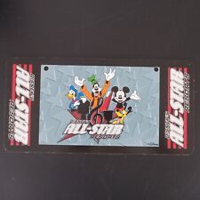 Walt Disney World All Star Resorts Plastic License Plate Tag RETIRED Mickey picture