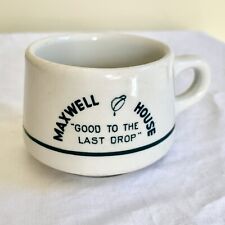 Vintage Maxwell House Good To The Last Drop Restaurant Diner Coffee Cup Mug picture