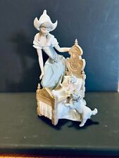 Lladro #5083 Dutch Mother Lullaby & Goodnight  Porcelain Figurine  12x6 picture
