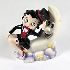 2000 Moonstruck Betty Boop Salt & Pepper Shakers Limited Edition Hand Painted picture