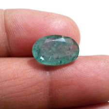 Excellent Zambian Emerald Oval Shape 5.50 Crt Top Green Faceted Loose Gemstone picture