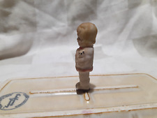 Vintage Bisque Miniature Doll Figurine Made in Japan picture