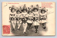 French Albert Bergeret Petits Polichinelles Girls Ribbons PHOTOTYPIE Postcard picture