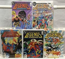 DC Comics Legends Run Lot 1-6 Missing #3 VF/NM 1986 picture