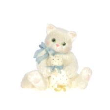 Calico Kittens Vintage 1994 Resin Figurine My Favoite Companion 112410 picture