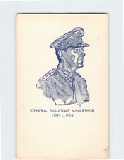 Postcard General Douglas MacArthur picture