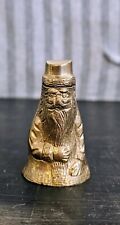 Vintage Brass Santa Clause Candle Snuffer picture