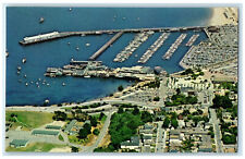 c1950's Fisherman's Wharf and Harbor Monterey California CA Vintage Postcard picture