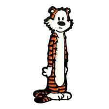 HOBBES PIN Calvin & Hobbes Cartoon Funny Pages Tiger Gift Enamel Lapel Brooch picture
