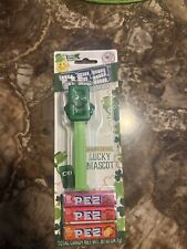 Pez St. Patrick’s Day Mascot w Shamrock Eyes (Pez.com Exclusive) IN HAND✅ picture