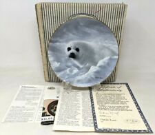 1991 Bradford WS George Nature's Lovables #4 Harp Seal Charles Frace Plate KS21 picture
