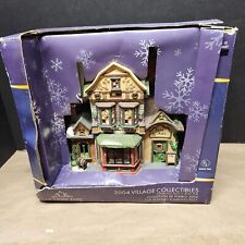 Vintage Holiday Time Village Collectibles 2004 Rumbling Riley's Irish Pub picture