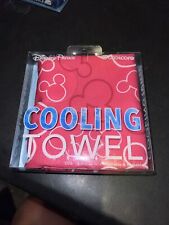 2022 Disney Parks Mickey Mouse Cooling Towel PINK Mickey Icon New In Box picture