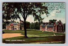 Geneva NY-New York, Hobart College, Antique, Vintage c1907 Souvenir Postcard picture