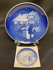 1973 Bing & Grondahl CHRISTMAS EVE Collector Plate picture